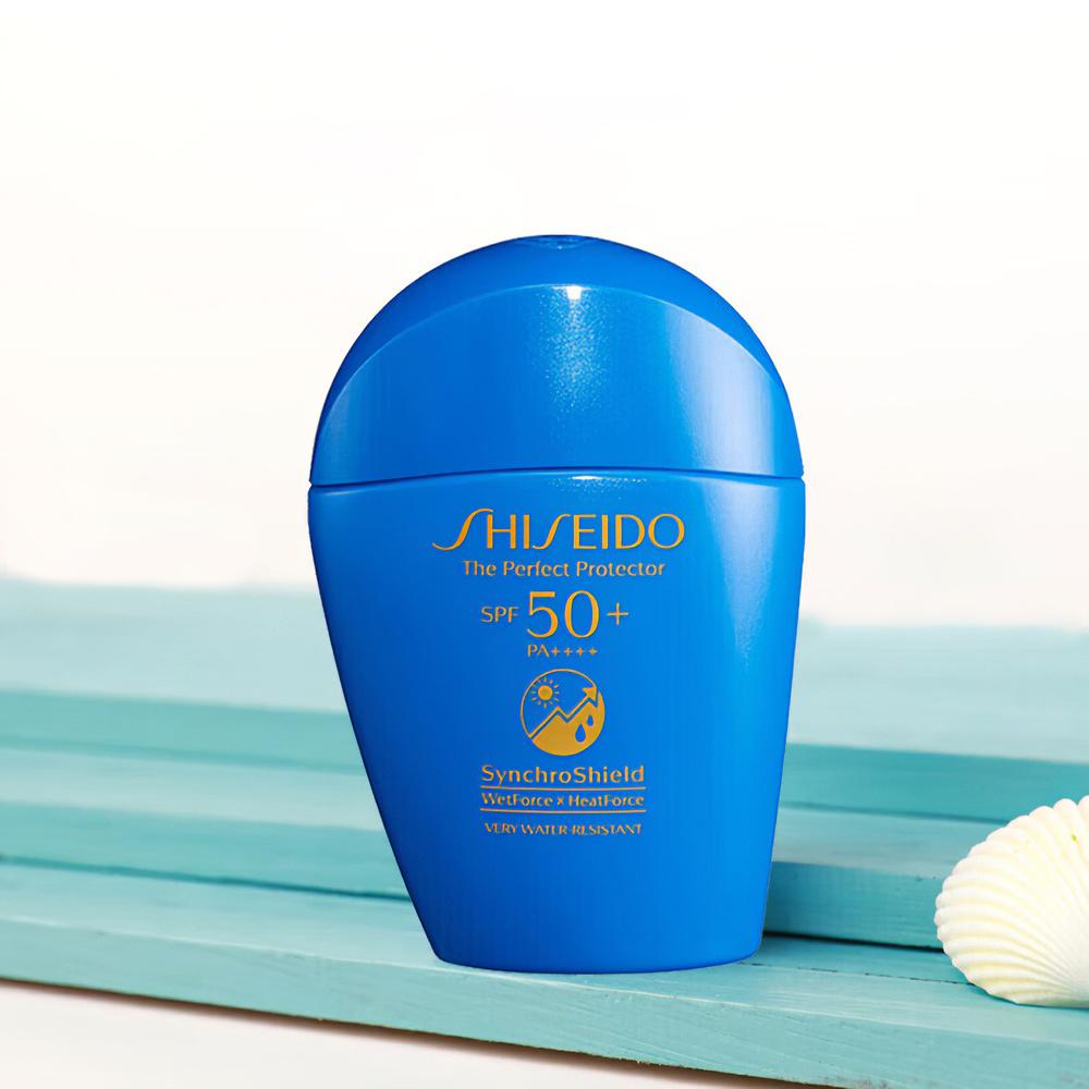 Shiseido Идеальный Защитник Солнцезащитный крем SPF50+ PA++++ 150 мл Водостойкий