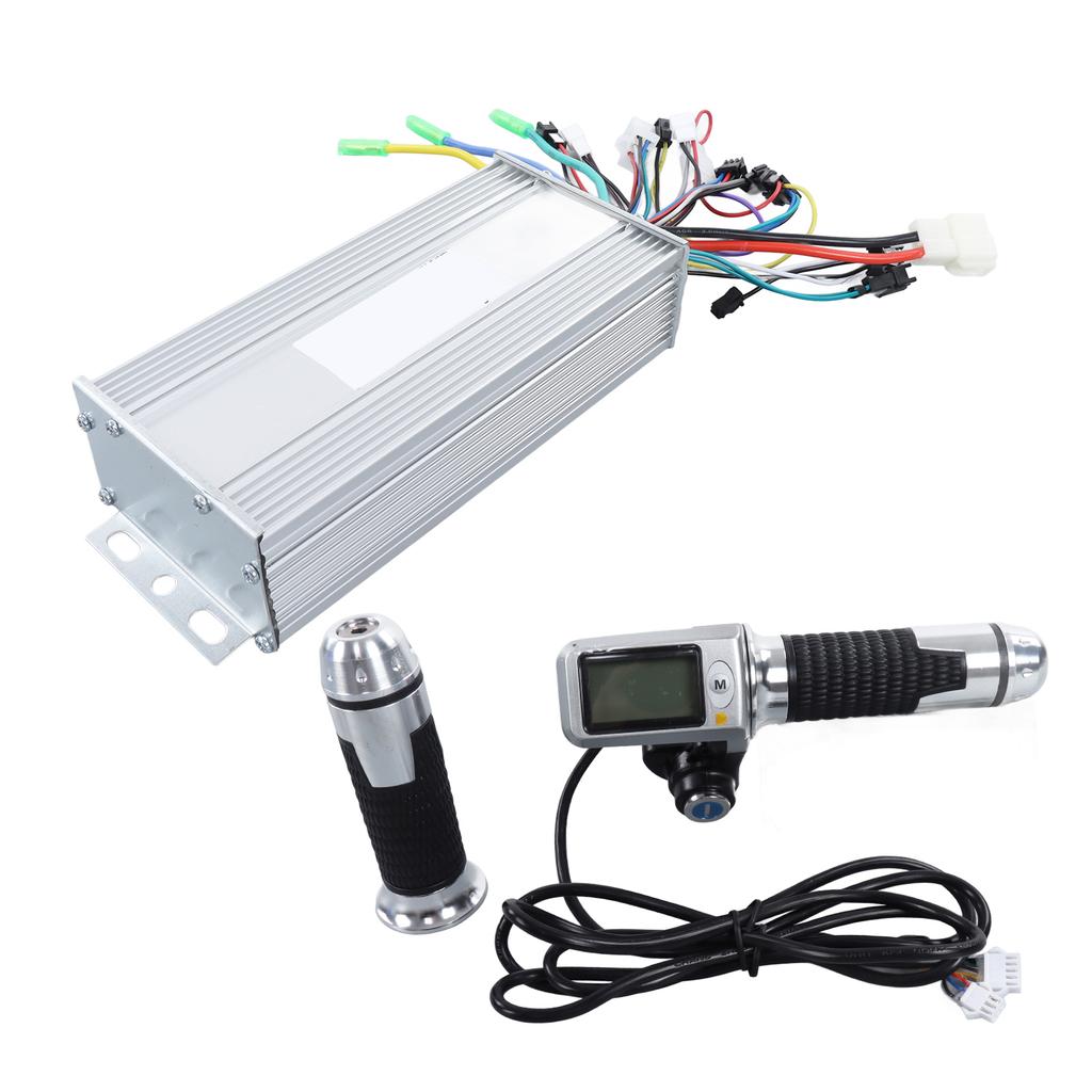 Контроллер для электровелосипеда 3648 В 1000 Вт с ручкой управления дроссельной заслонкой и ЖК-дисплеем