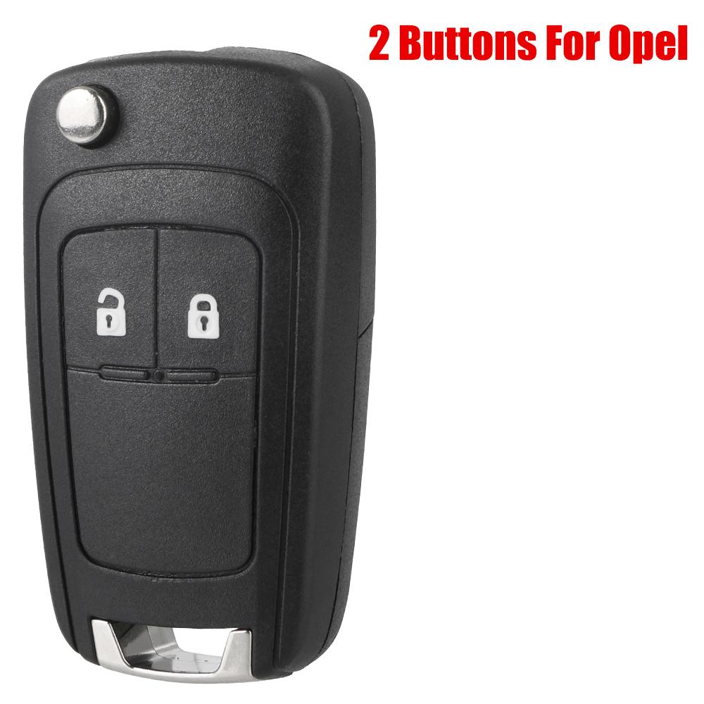 Для OPEL/VAUXHALL Astra J Corsa E Insignia Zafira C 2009-2016 автомобильный дистанционный ключ автомобильные аксессуары 2/4 кнопки