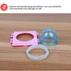 Hamster Tubes Set Transparent Hamster Cage Toys DIY  Connection Tunnel Track Rat Toy