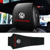 1/2PCS Car Headrest Cover Seat Accessories Car Styling Accessories  For VW Golf Polo Jetta Passat Tiguan Beetle Touran Polo 7UED