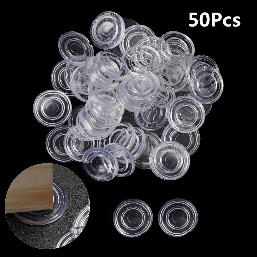 Round Rubber Chair Fittings Soft Bumper Anti Noisy Furniture Leg Pads Floor Protector Non-slip Mat