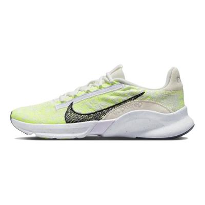 SuperRep Go 3 Flyknit Next Nature Белые женские кроссовки Volt Phantom Dark-Smoke-Grey DH3393-175