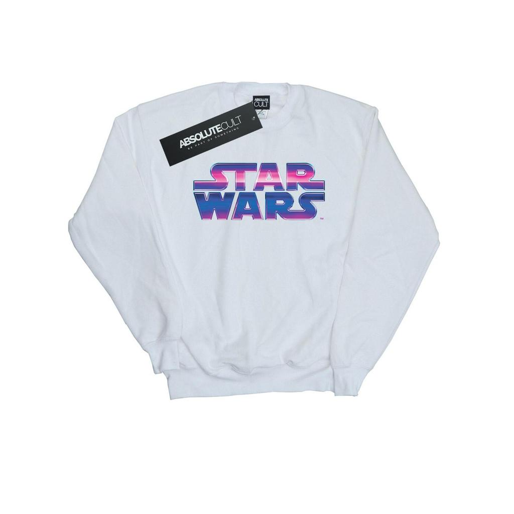 Star Wars Mens Neon Logo Sweatshirt