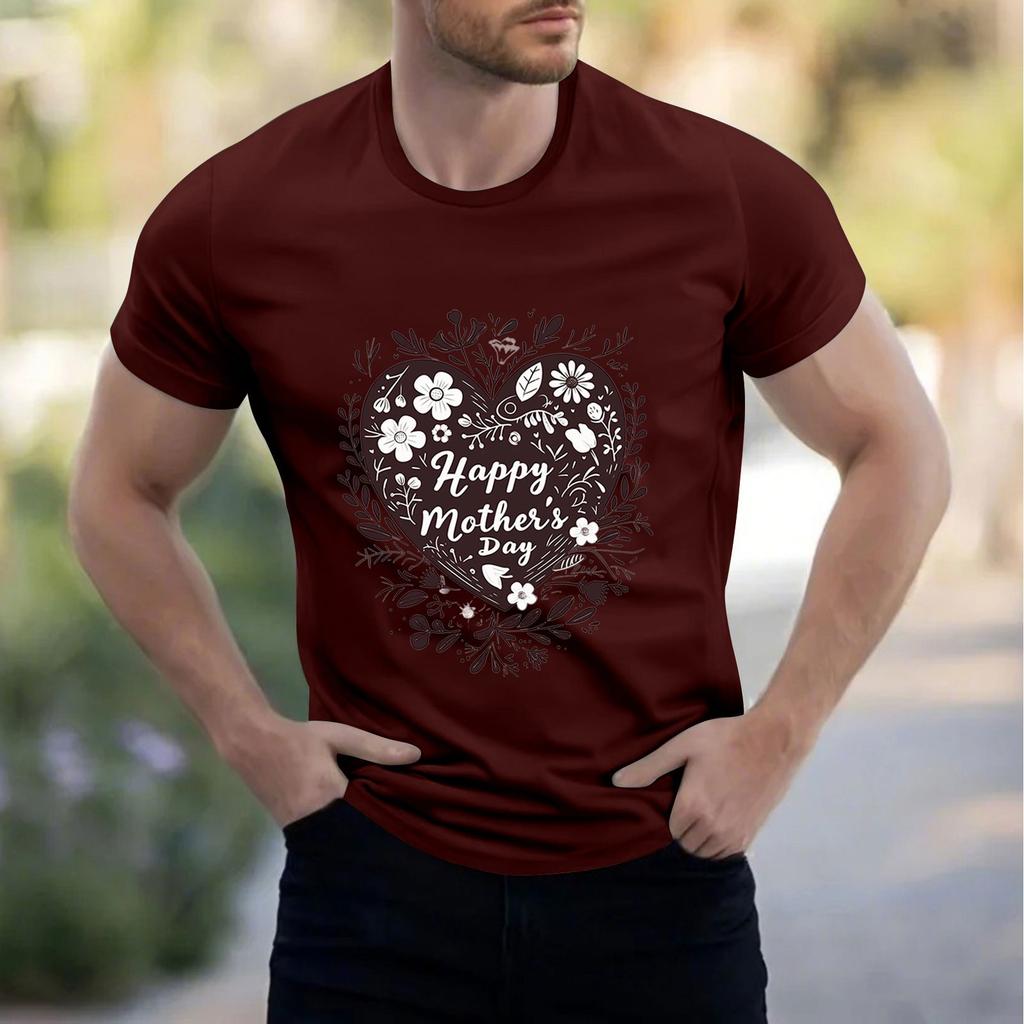 Men's Stand Collar Short Sleeve Shirt Loose Leisure Holiday Shirt Man