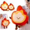 8-35cm Cartoon Fire Plush Doll Pendant Pillow Expression Legs Red Fire Plush Toy Home Decoration Gift for Boys and Girls