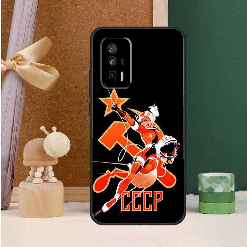 Vintage USSR CCCP Case For Xiaomi 17 Pro Max 13T 14T 15T 14 15 Ultra POCO F8 Ultra F7 F5 F6 X5 X6 X7 Pro Cover