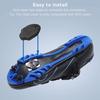 1 Pair Bike Cleat Covers Confortable Skidproof Wear-resistant Simple Installation Self-locking Protection Cover