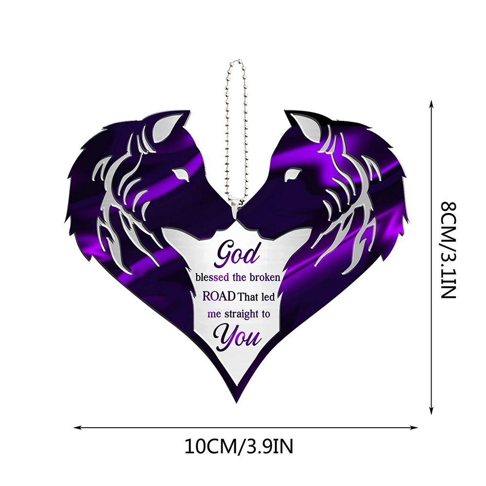 Hot Keepsake Pendant Valentine's Day Hanging Crafts Ornaments