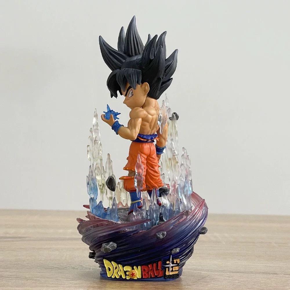 17 см/6,7 дюйма Аниме Dragon Ball Z Ультра Инстинкт Гоку Фигурка ПВХ Фигурки Действия Коллекционная Модель Игрушки Подарки