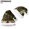 2024 Double-Sided Plus Velvet Christmas Hat for Adults & Kids