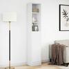 LED Sideboard White 36 x 32.5 x 200 cm Particleboard
