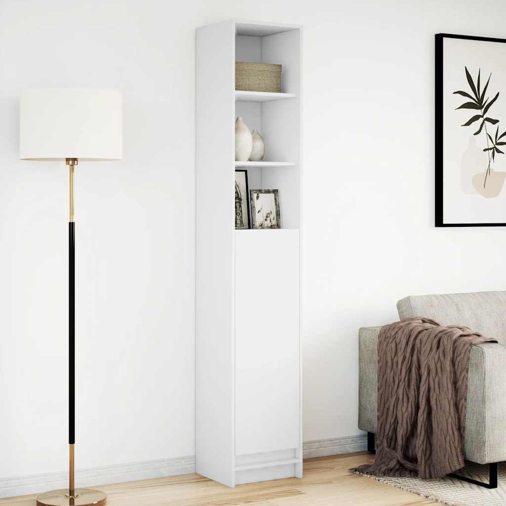 LED Sideboard White 36 x 32.5 x 200 cm Particleboard