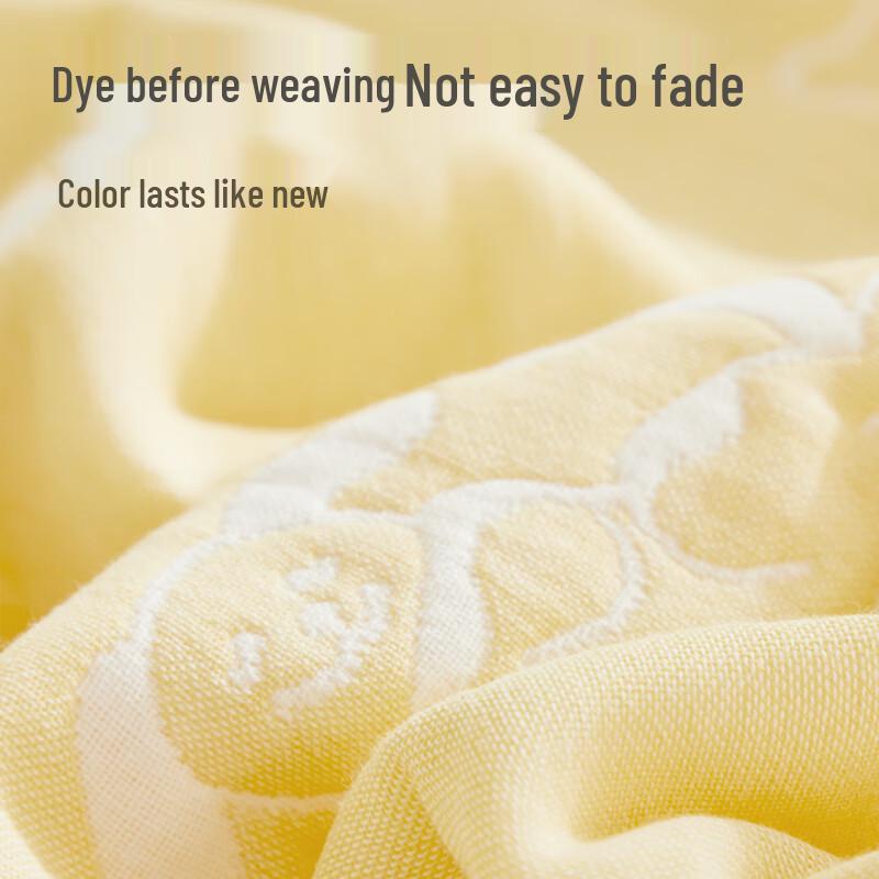 Hengyuanxiang All-Cotton Antibacterial Gauze Pillow Towel Pair