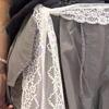 Белая кружевная эластичная бабочка Богемская поясная цепь для женщин Модная цепочка на талию для свитера Поясная печать Аксессуары для украшения тела