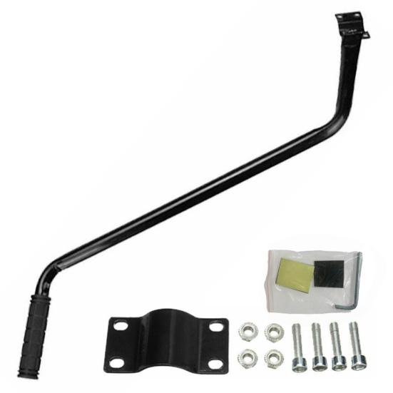 Children Bike Safety Trainer Handle Non-slip Heavy Duty Metal Kids Cycling Learning Bike Balance Push Bar Bike Riding Auxiliary Accessories