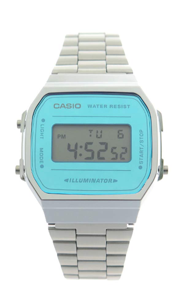 Casio Casio STANDARD Cheap Casio Watch Digital Metal Silver Men's Women's A168WEM-2 [Item]
