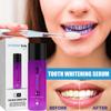 Jaysuing Teeth Whitening Serum Remove Teeth Stains Brighten Yellow Tooth Oral Hygiene Cleaning Serum Bleaching Tool Essential Oil 30ml