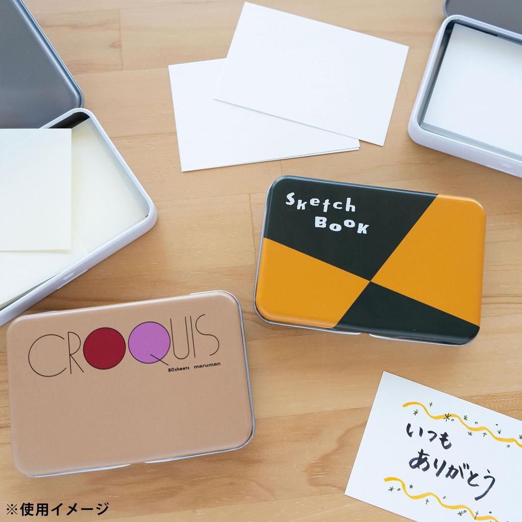 Maruman Memo Canned Memo Pattern 2024 Sketchbook Day Limited Edition KMSBA-24