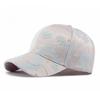 Women’s Ethnic Jacquard Baseball Cap, Floral Print Structured Brim Sun Hat, Casual Outdoor Duckbill Cap