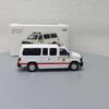 596 1:64 Ford E-Series Vans - Chicago IL Fire Dept Simulation Alloy Mini Car Model Collection Display Gift Toys