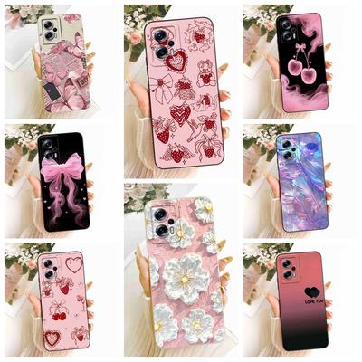 Для Redmi Note 11T Pro 5G 22041216C Чехол Стильный Расписной Цветами Силиконовый Чехол Для Redmi Note 11T Pro 11T PRO 5G Чехлы Для Телефона