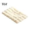 Warm Imitation Rabbit Fur Pad Faux Pet Mat, Soft Cat Sleeping with Non-slip Bottom, Polyester Blanket Self-Warming Fuzzy Cozy Mat Bed for Dogs