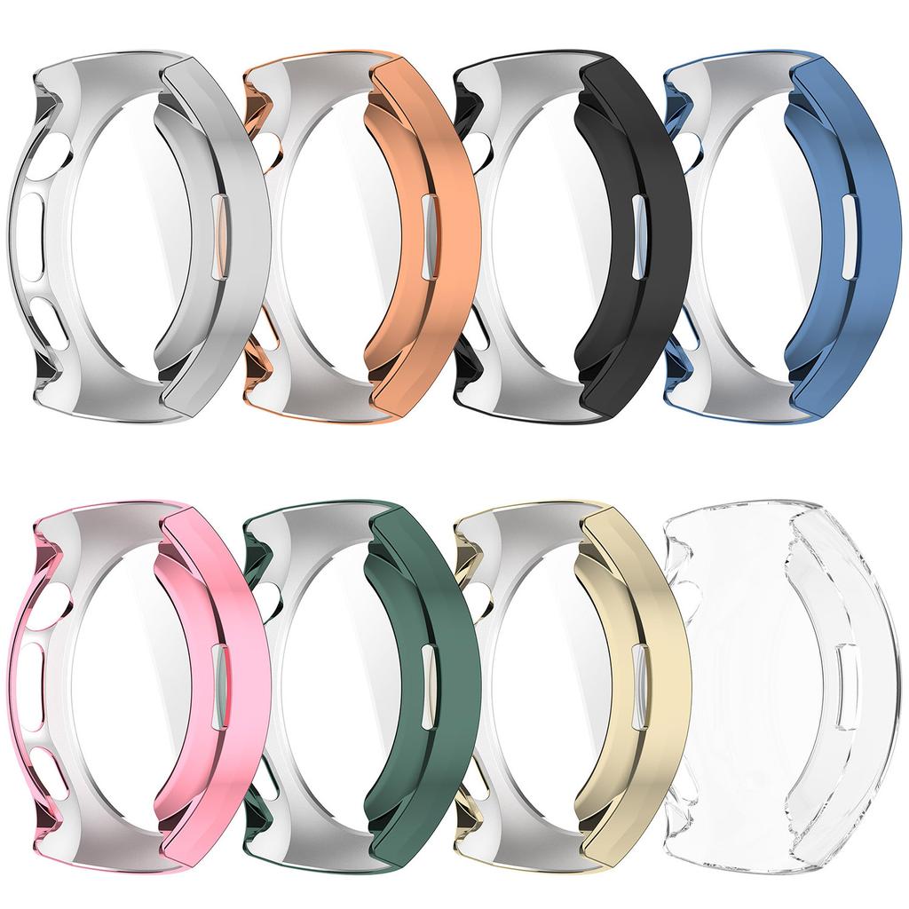 Для Huawei Watch 5 42мм Чехол для часов Полное покрытие Гибкий ТПУ Гальваническое покрытие
