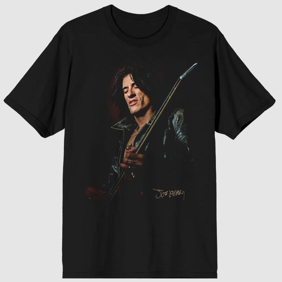 Joe Perry Live Unisex Black T-Shirt All Size RS234
