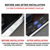 1/4Pc Carbon Fiber Car Door Sill Protector Threshold Stickers For Ford Mondeo Focus 2 3 4 Mustang Fiesta ecosport Kuga Accessory