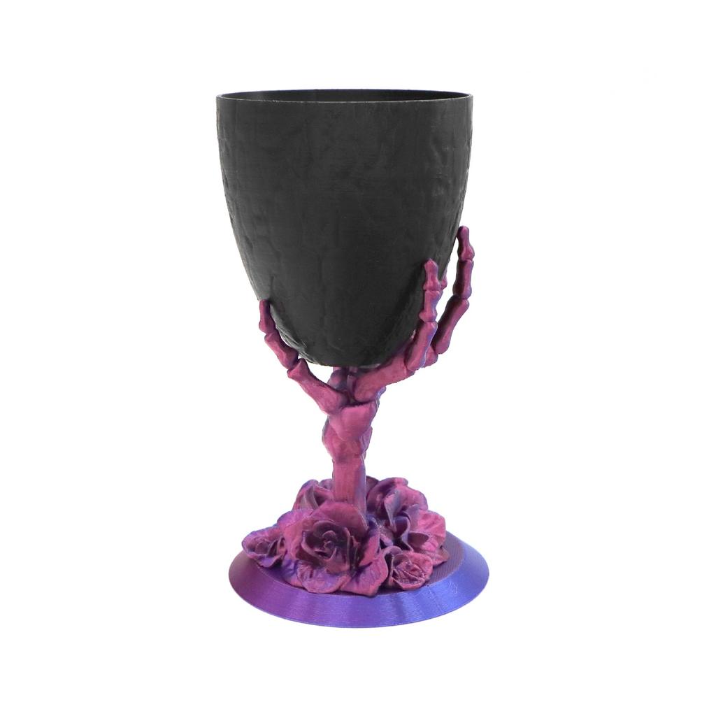 Skeleton Hand Bowl Stand - Gothic Halloween Candy, Decorations Or Trinket Display Stand - Removable Bowl - 3D Printed