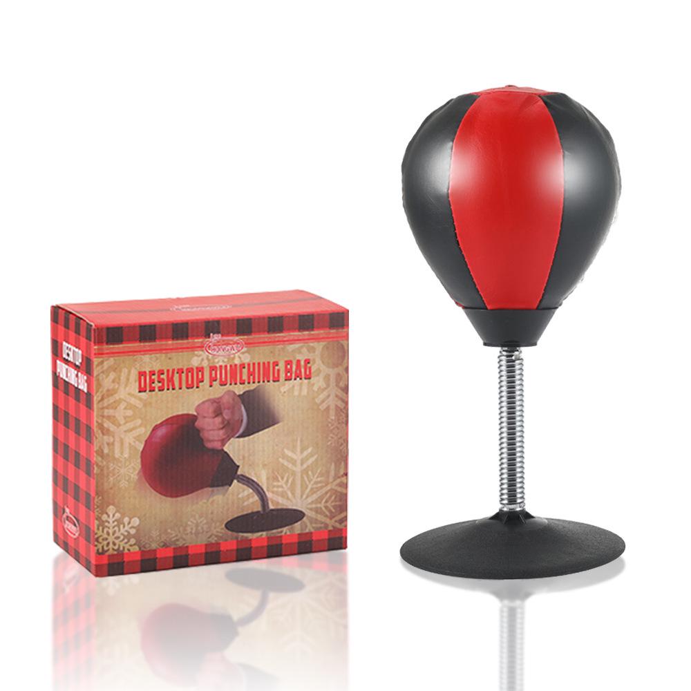 Desktop Boxing Speed Ball: Suction Cup Reaction Ball for Kids & Adults - Home Fitness, Stress Relief & Reaction Training