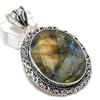 Labradorite Handmade 925 Sterling Silver Jewelry Pendant 2.29" M6f56