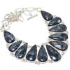Larvikite Gemstone Handmade 925 Silver Jewelry Necklace 18" JCN406-17