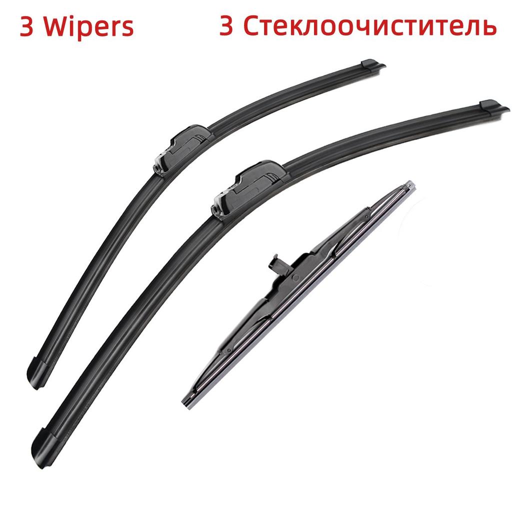 3PCS Wiper Blades For HONDA CRV CR-V 2001-2006 21" 20" 11" Fit Front Windshield Windscreen Window Brushes Cutter Accessories 2001 2003 2004 2005 2006