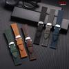 Quick Release Watch Band for Men Women Watchband Genuine Leather Strap Butterfly Buckle Belt 18/19/20/21/22/24mm Universal Strap