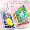 Loose-leaf File Folder Astronaut/Girl Picture Album Drawing Paper Organizer  Student Gift