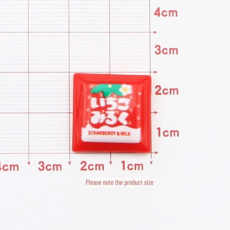 Аксессуары из квадратной шоколадной смолы: Крем-клей, чехол для мобильного телефона, резинка для волос, шпилька, наклейки на стаканы с водой, канцелярские принадлежности для самостоятельного изготовления.