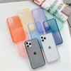 Прозрачный силиконовый чехол из ТПУ ярких цветов для iPhone 15 14 Plus 13 12 Mini 11 Pro Max X XR XS 7 8 6 6s Plus SE 2020, прозрачный мягкий чехол Fundas