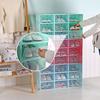 Transparent Shoes Drawer Case Stackable Sundries Storage Box Rack Organizer