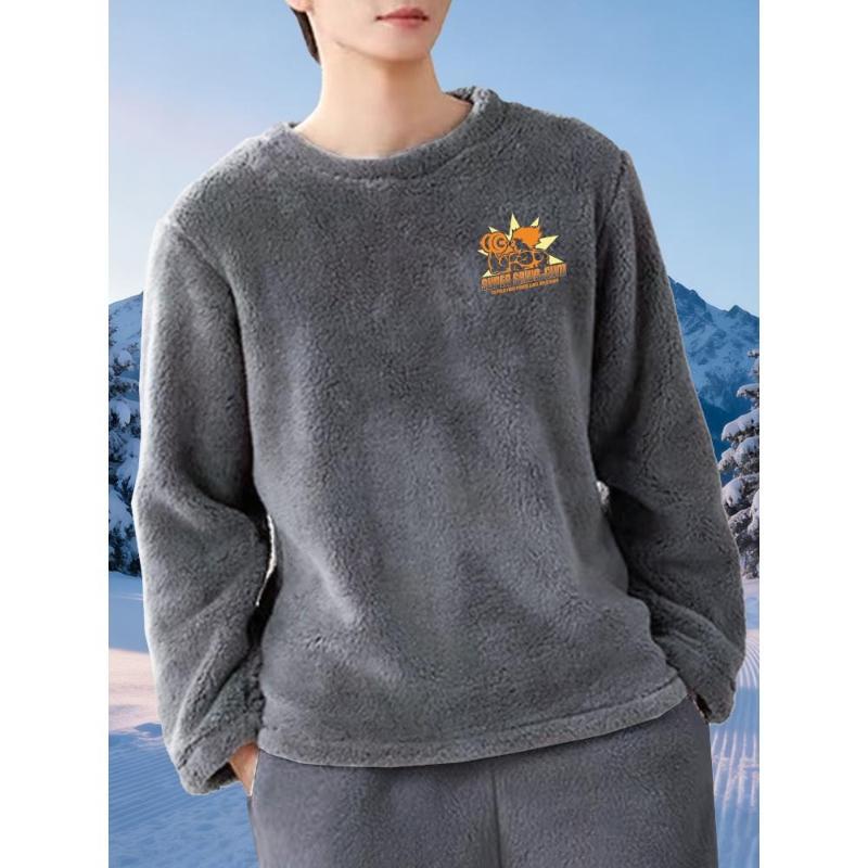 Мужская фланелевая рубашка с длинным рукавом, теплая и антистатичная, идеально подходит для экстремального холода