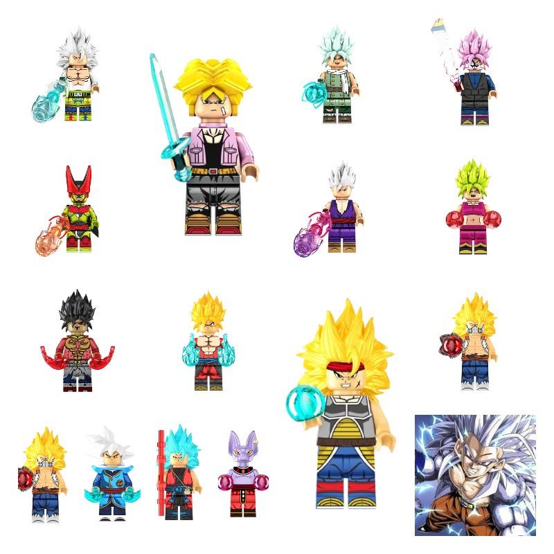 Kf6181a/kf6182a Dragon Ball Сон Гоку Вегета Конструктор Детский Игровой Набор