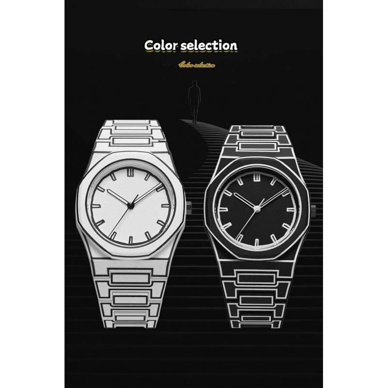 Новые мужские водонепроницаемые кварцевые часы высокого класса, популярные пластиковые мужские водонепроницаемые часы