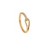 Elegant Water Drop Rhinestone Ring for Women - Versatile Claw Setting Design
