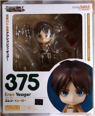 Attack on Titan Levi Ackerman Anime Figure #375 Eren Yeager Action Figure Mikasa Ackerman Figurine Collectible Model Doll Toys