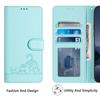 Чехол-книжка из искусственной кожи «Кошки ловят мышей» для серий Xiaomi, Redmi.Poco C51,C50,C65,M3,M4,M5,Mi 11,12,13,14,Redmi Note Series,K30s,K40,k60...