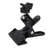 360 Degrees  Rotation Camera Clip Clamp Flash Reflector Holder Mount with Hot Shoe Base for Camera Accessory