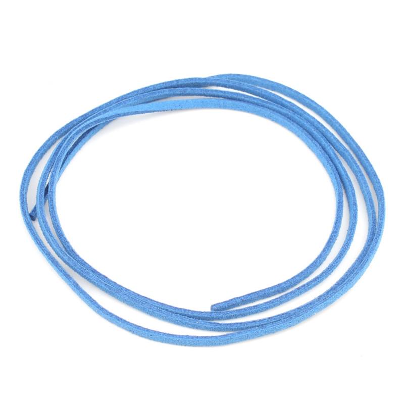 10 Colors 5M Flat Faux Suede 2.5mm Width Korean Velvet Leather Cord Rope String for Jewelry Making