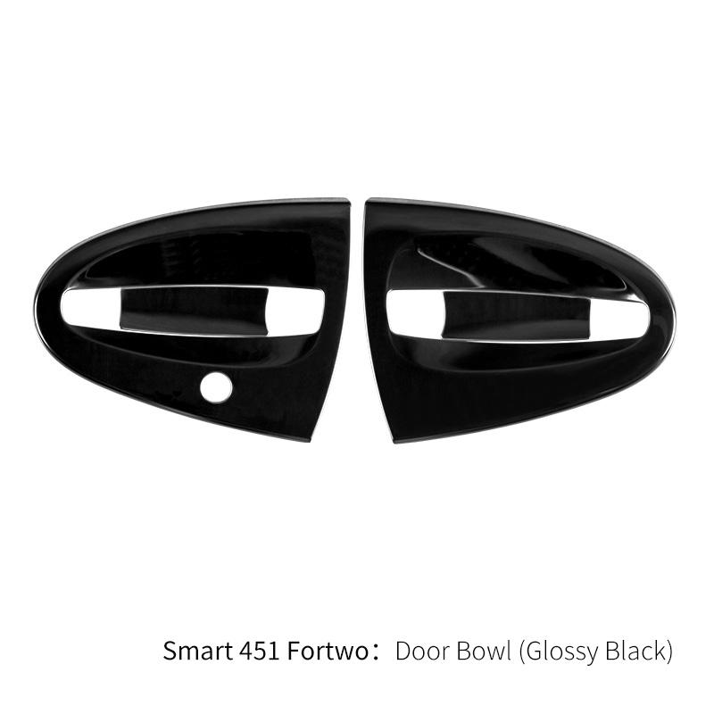 Наклейки-защитные накладки на ручки дверей автомобиля Smart 451 Fortwo, защищающие от царапин, из нержавеющей стали
