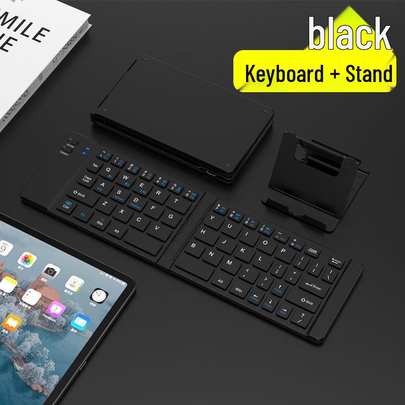 Складная Bluetooth-клавиатура для iPad, планшета и телефона - Компактная и портативная для работы и путешествий